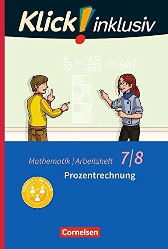 Klick! inklusiv: 7./8. Schuljahr - Prozentrechnung: Arbeitsheft 3 - Preis vom 14.10.2026 23:07:16 h