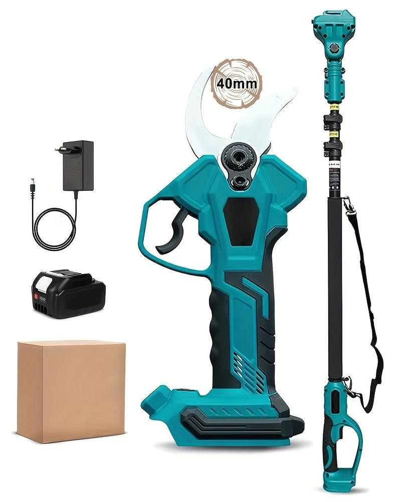 Selius Elektrische Snoeischaar - Draadloze Tuinschaar met 1300 mAh Accu
