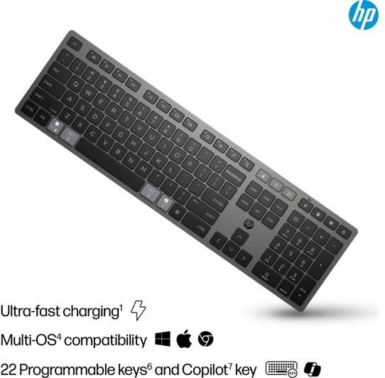 HP 720 Keyboard Nightfall Black