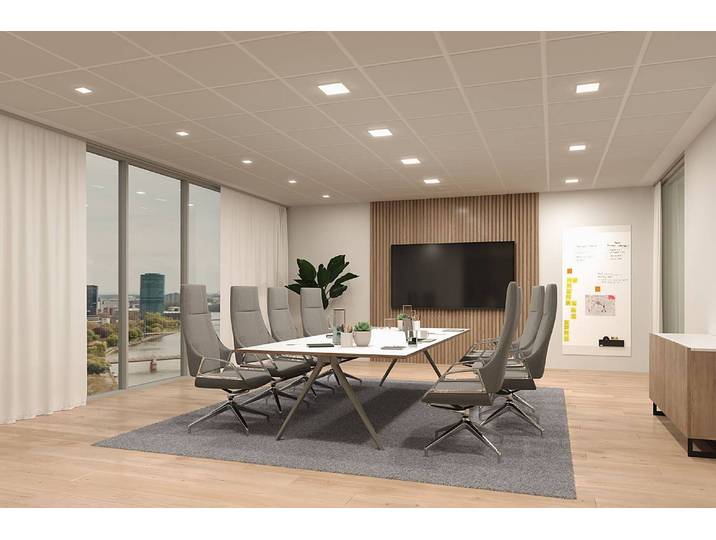 LED-Panel Veluna VariFit Edge Typ D 9 x 9cm Weiß/Weiß Kunststoffart: Polycarbonat Material: Kunststoff LED LED-Platine