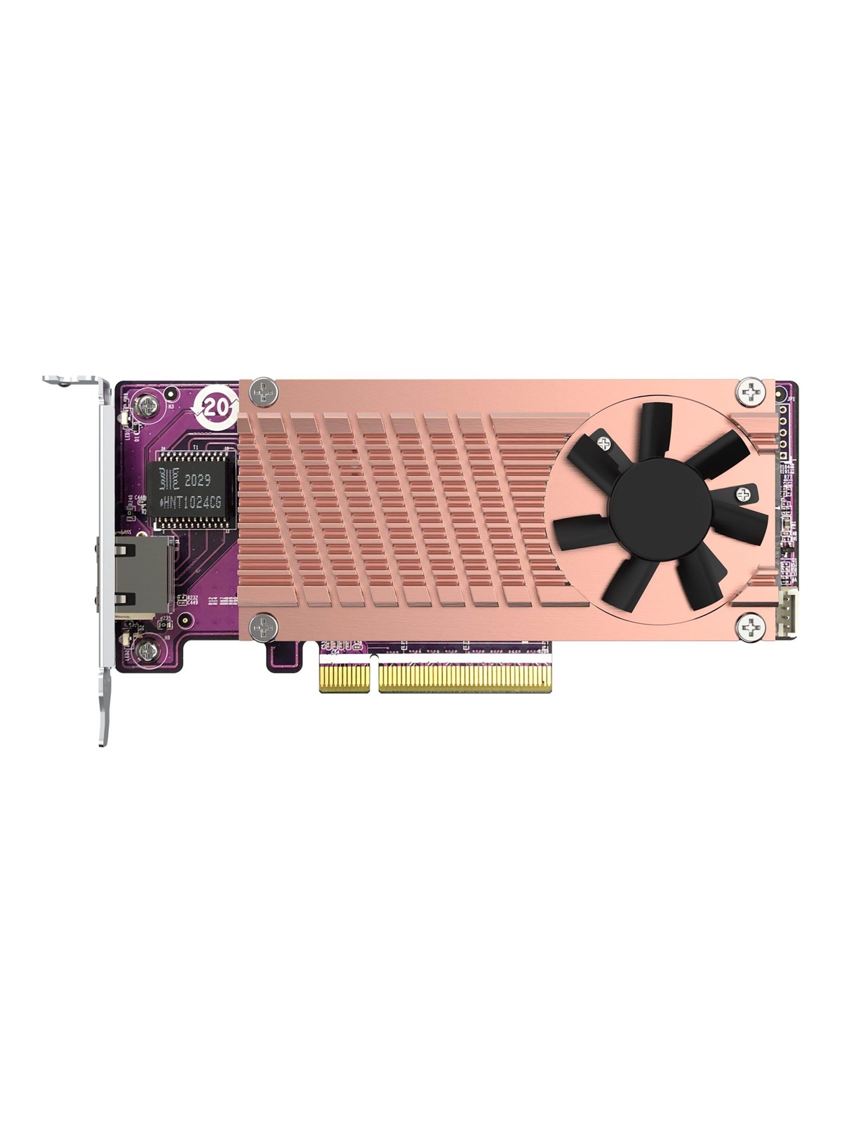QNAP Card QM2 series 2xPCIe 2280 M.2 SSD slots PCI