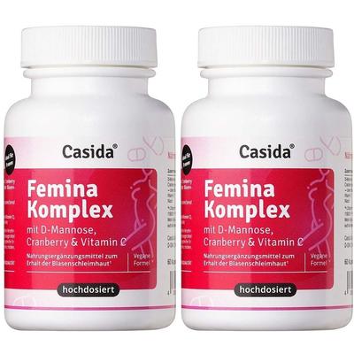 Femina Komplex mit D Mannose+Cranberry Kapseln 2x 2x60 St