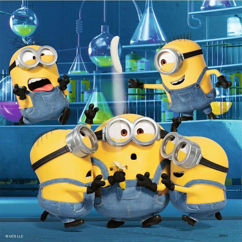 Puzzle 3 x 49 pcs Drôles de Minions 2 - Ravensburger