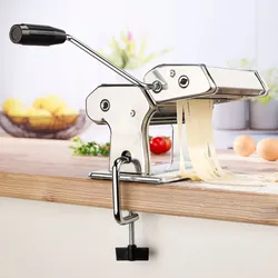 Gravidus Edelstahl Nudelmaschine Pasta Tagliatelle Maschine