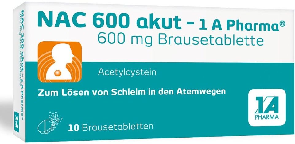 NAC 600 akut - 1A-Pharma®