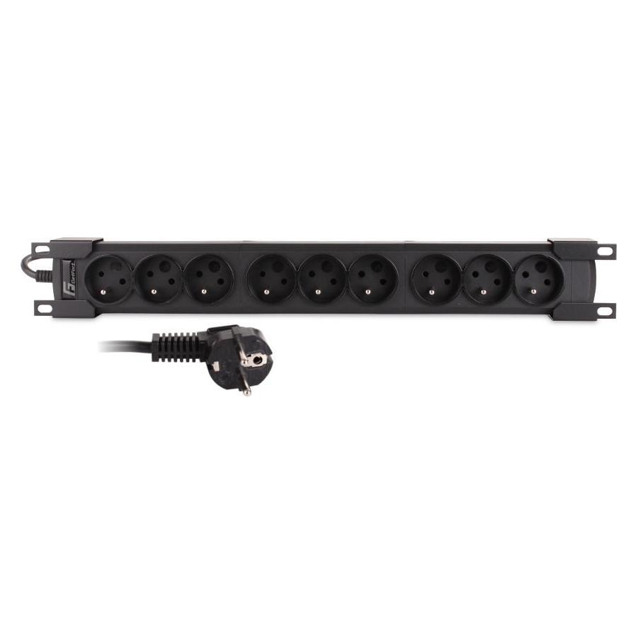 Getfort Stromschiene für Rack 9R30/FR (9x, CEE 7/7) (GETFORT)