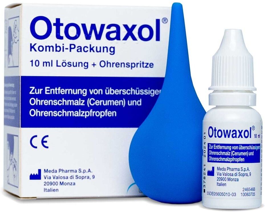 Otowaxol Kombi-Packung zur sanften Ohrenreinigung