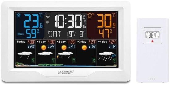 Kleurrijk Weerstation met WiFi en LCD Scherm