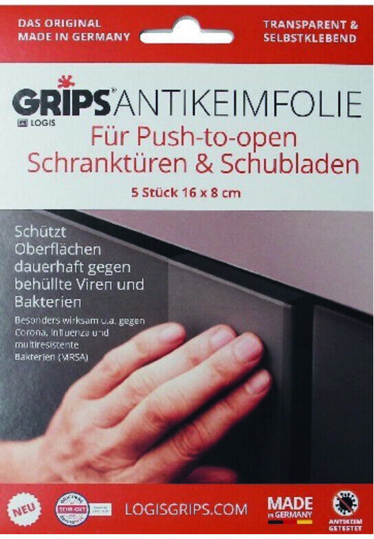 LOGIS GRIPS Antikeimfolie Push-to-open ; E/D/E (18761962)