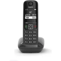 Gigaset AS690 - 1 handset - Zwart - Handsfree bellen - huistelefoon - inclusief oproepblokering, Telefon, Schwarz
