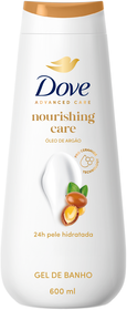 Dove Nourishing Care Óleo Argão Gel de Banho 24H