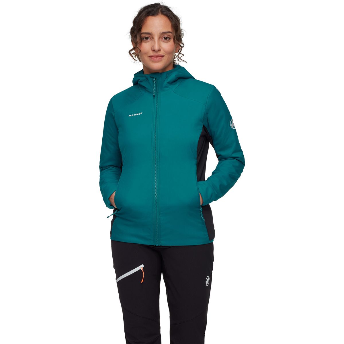 Mammut Rime Air IN Hybrid Hooded Jacket Women deep teal (40320) S 1013-03970-40320-113