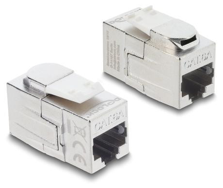 Delock Keystone-module Cat.6A afgeschermde RJ45-koppeling