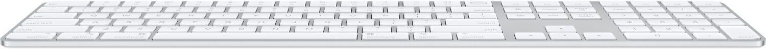 Apple Magic Keyboard 2021   Numblock   Touch ID   Silber/Weiß   IT - Refurbished