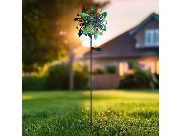 Lampe solaire 36577 18 x 124 x 32cm Multicolore