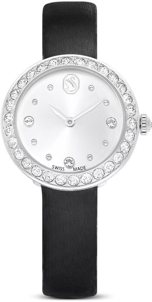 Swarovski Matrix tennis rannekello, hopeanväri ja kirkkaat kristallit, 5706663