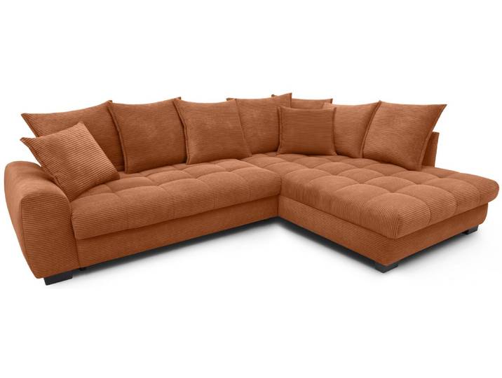Z2 Ecksofa COOLIO II, orange, Cord