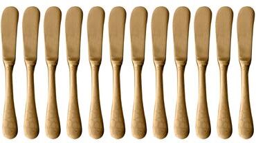 Mepra Coccodrillo Butter Knife - 12 Pieces