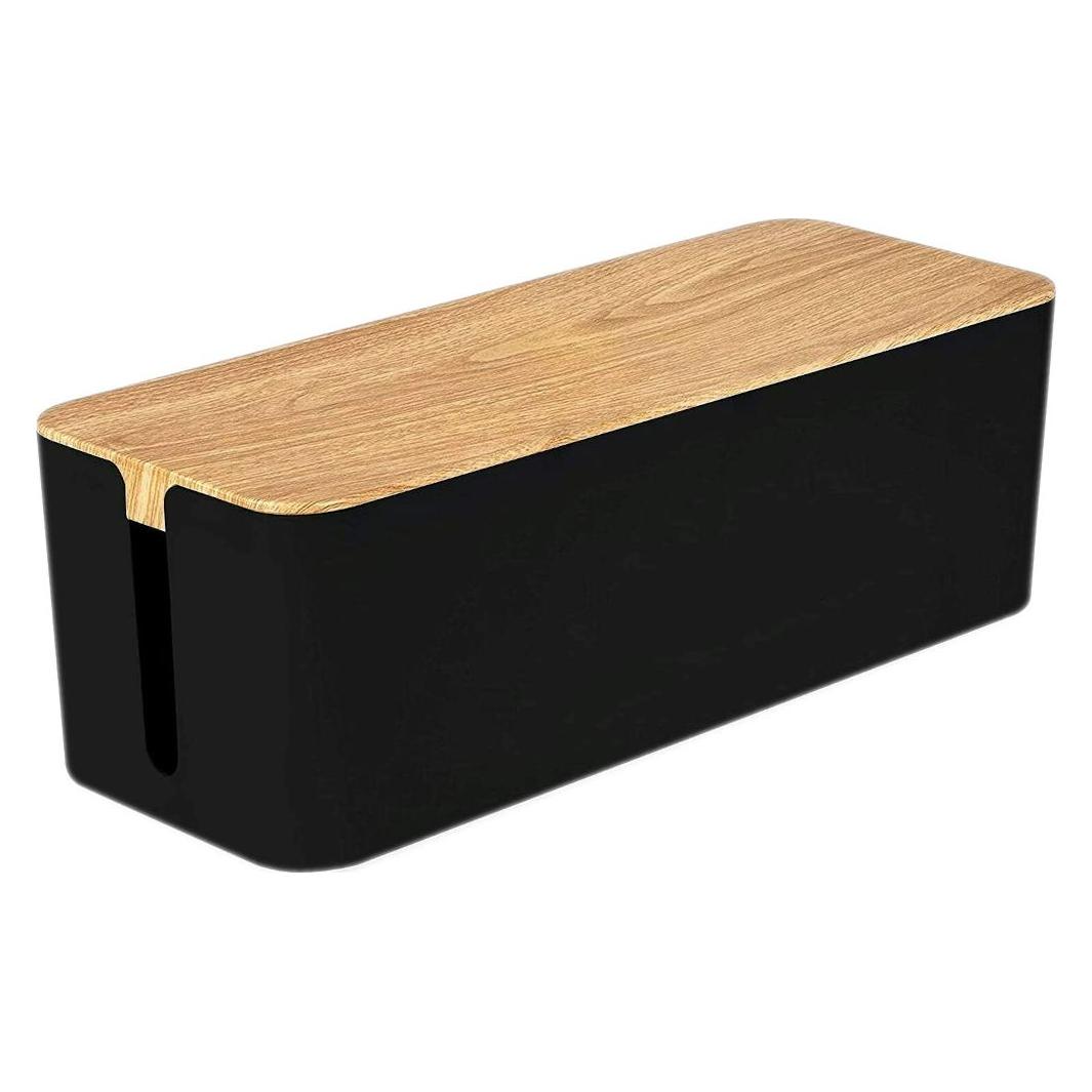 Mozo Kabelbox (KBO-BK-WOOD)