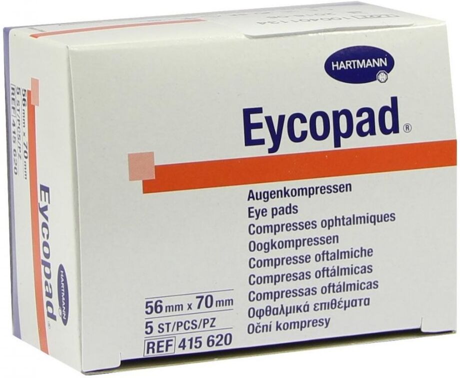 Eycopad Augenkompressen 56x70 mm unsteril