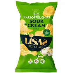 Kartoffelchips - Sour Cream 125g