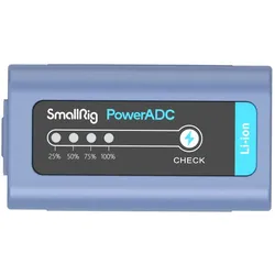 SmallRig 4267 NP-F970 Akku mit USB-C blau (kompatibel mit Sony NP-F)