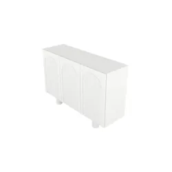 Sideboard  Rita , weiß , Maße (cm): B: 135,7 H: 90,6