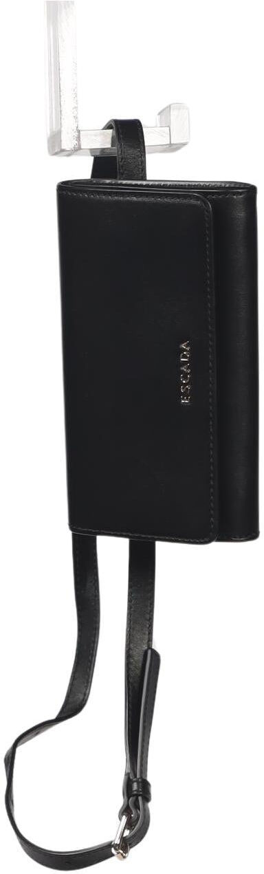 Escada Damen Handtasche klein Leder, Schwarz, kein / Etikett / Leder - Second Hand