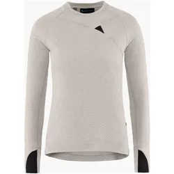 Klättermusen, Damen, Funktionsshirt, Huge Crew (M), Beige, Silber, M