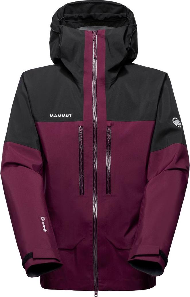 Crater Pro HS Hooded Jacket Men, Hardshelljacke Herren - Mammut vin-black/L