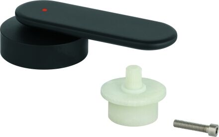 Grohe poignée 48016 48016KS0 velours rouge noir