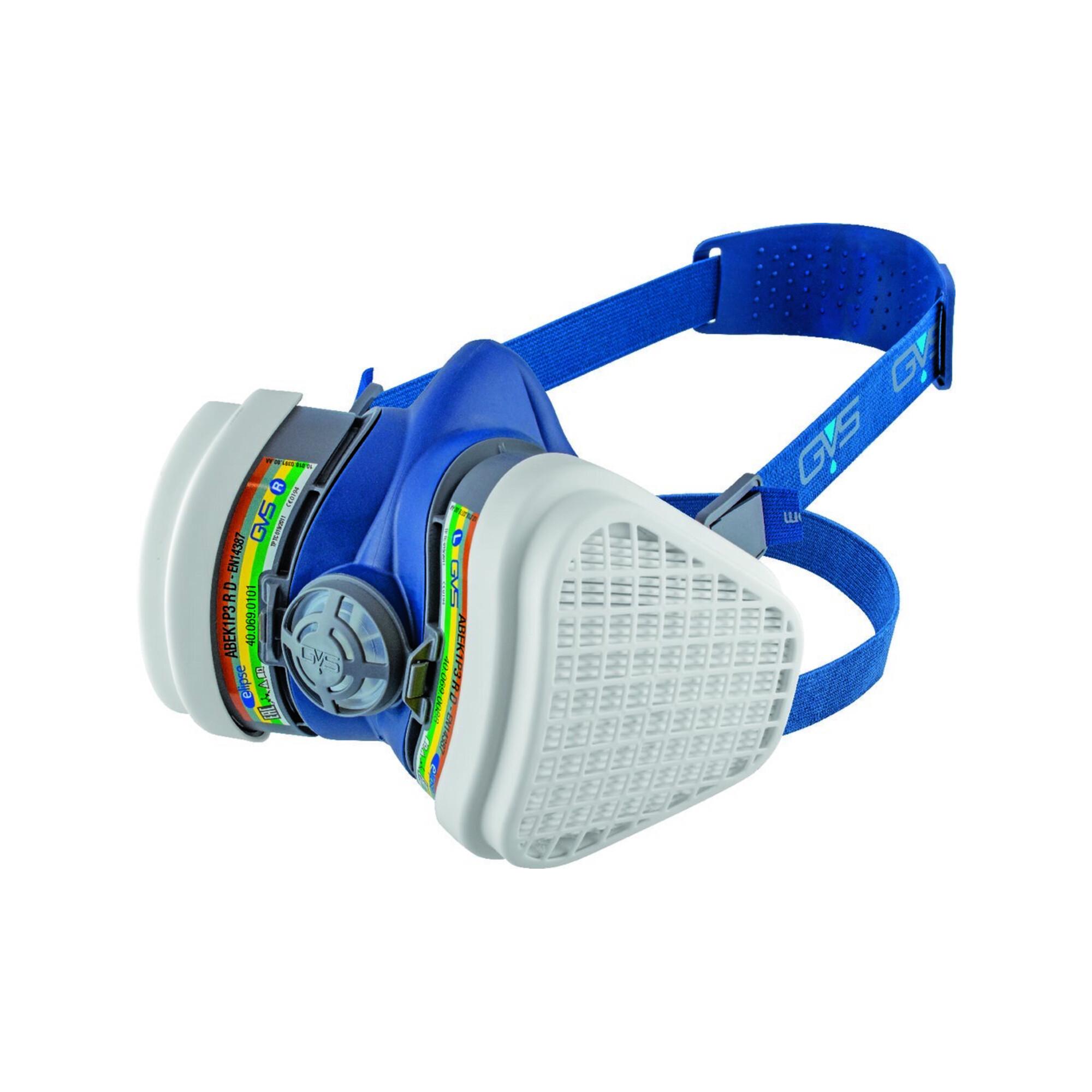 GVS Mehrweg-Halbmaske Elipse ABEK1-P3 RD,Gr.S/M (SPR490)