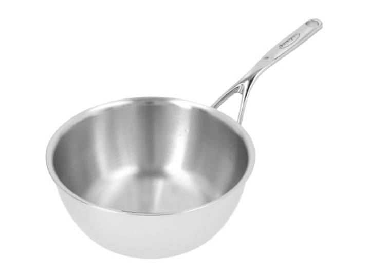 demeyere Stieltopf Soßentopf konisch 22 cm 2,5 l aus Mehrschichtmaterial 7 Ply, 1005388