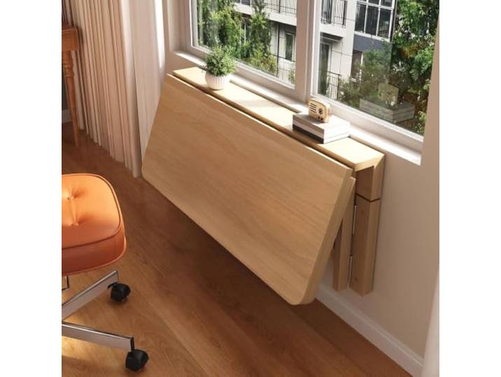 ALDNMBR Wandklappbarer Tisch, Platzsparender Klapptisch Mit Stabiler Tragfähigkeit, Küchentisch Für Wohnzimmer, Schlafzimmer Und Homeoffice 70 * 40cm