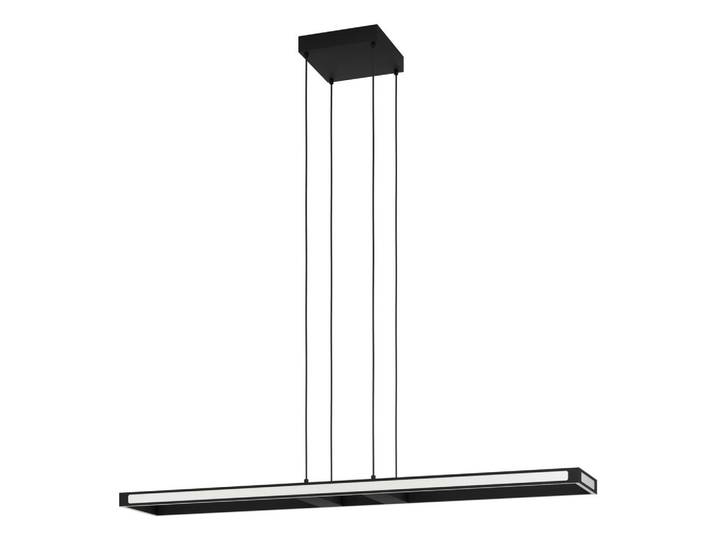 Eglo Led-Pendelleuchte Savilanas-Z, Schwarz, Weiß, Metall, Kunststoff, 20x110x116 cm, Farbwechsler, 3-fach schaltbar, Smartphone-Steuerung, Lampen & Leuchten, Innenbeleuchtung, Hängeleuchten, Pendelleuchten