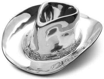 Wilton Armetale Cowboy Hat Chip and Dip