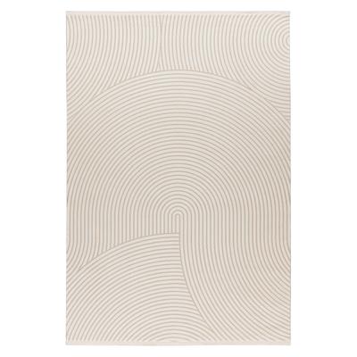 Teppich KAYOOM "Stage 225", elfenbein, B:120cm H:11mm L:170cm, Polypropylen, Teppiche, Teppich, weicher Kurzflor, modernes Design, Wohnzimmer