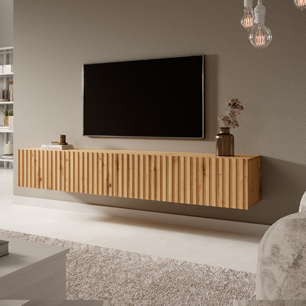 Union Rustic Gui TV Stand for TVs up to 75" Light Brown 75"