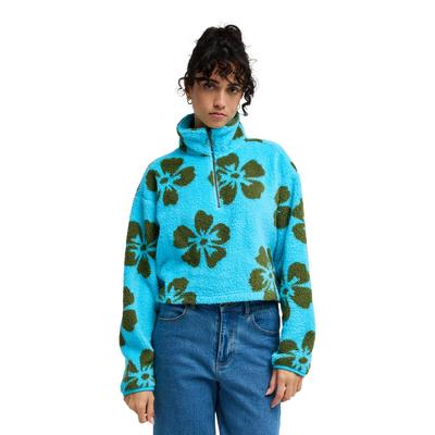 Wollpullover BILLABONG "Holiday", Damen, Gr. M, bunt (ocean eyes), Obermaterial: 100% Polyester., Pullover
