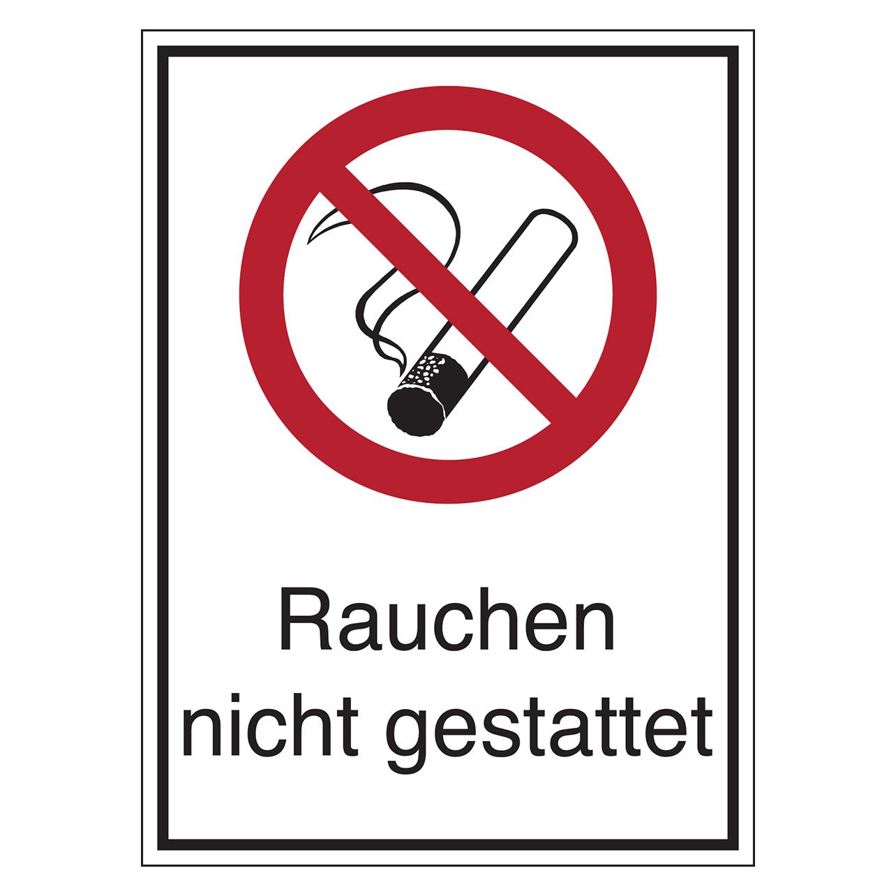 Brady STD-150-262x371-B7525, Verbotsschilder - Rauchen nicht gestattet (800482)