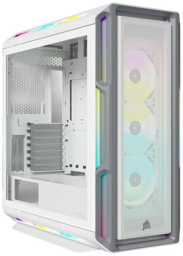 CORSAIR Geh iCUE 5000T RGB (Tempered Glass) White Multimedia-Technik Gehäuse