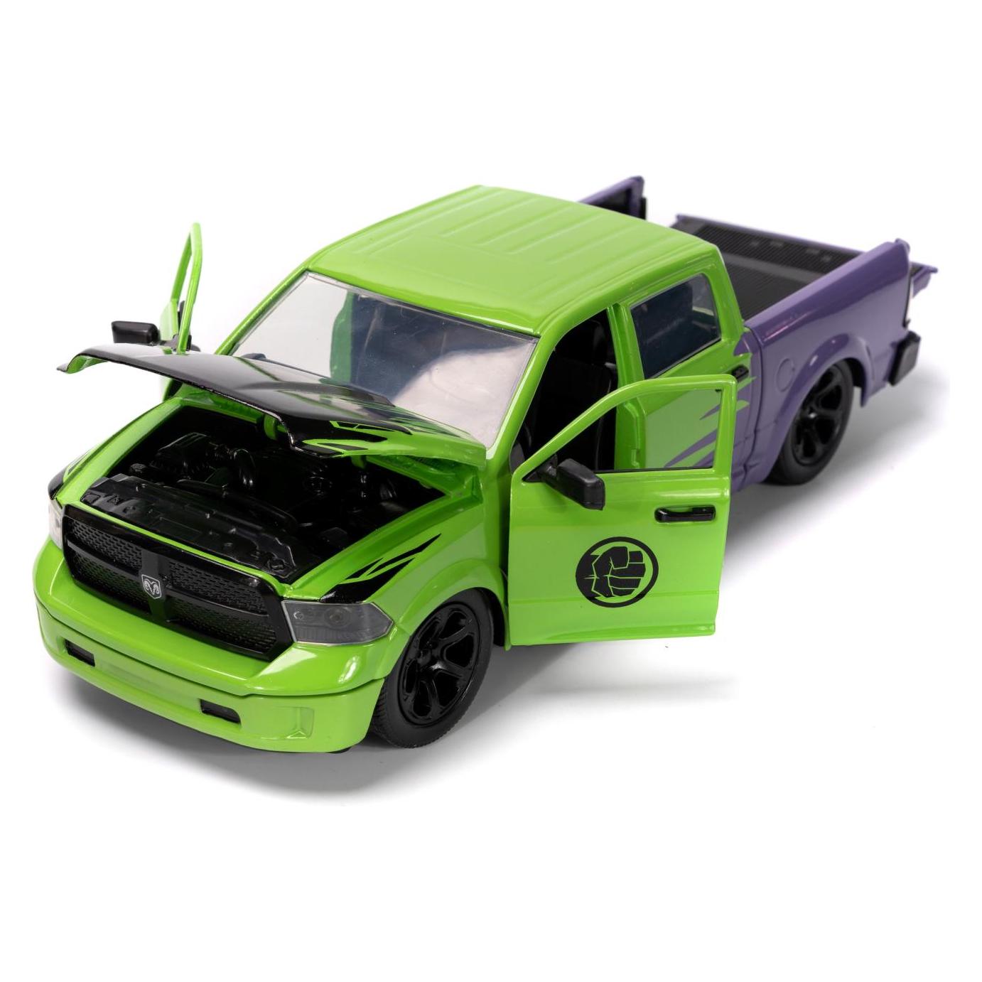 Jada Marvel Hulk 2014 Ram 1500 1:24 (9399726314R00)