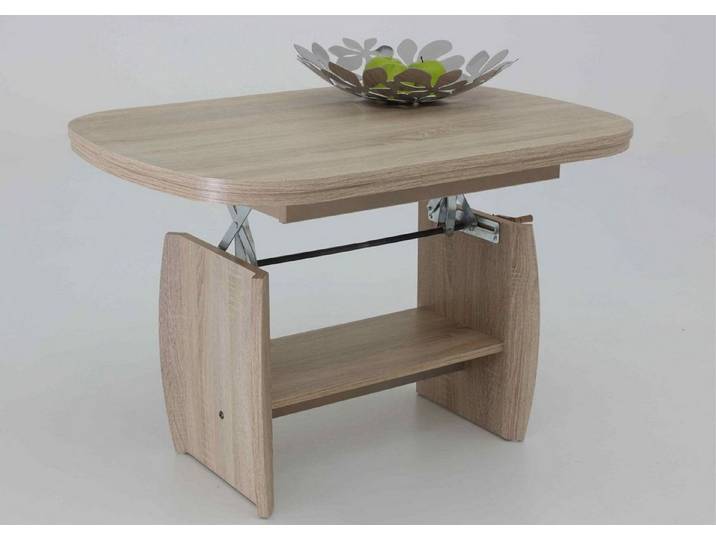 Stolkom Sp.z.o.o. Couchtisch in Sonoma Eiche. Abmessungen (LxBxHxT) 95x95x51,2x58,6 cm