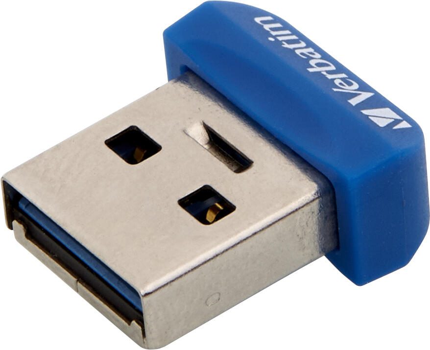 Verbatim Store 'n' Stay NANO - USB 3.0-Stick 64 GB - Blau 98711