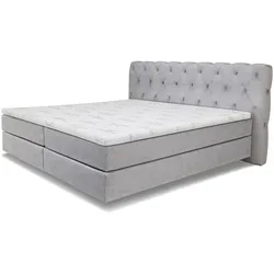 Boxspringbett SANSIBAR LANGEOOG - Bezug: Stoff