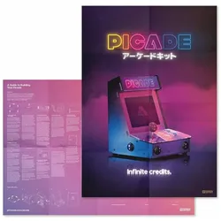 Pimoroni Picade, Retro Gaming, Schwarz