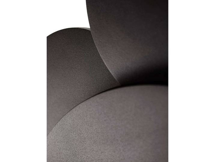 Soho W2 Wandlampe, schwarz, Ø 20 cm, IP54 - LIGHT-POINT - Badezimmer - Aluminium