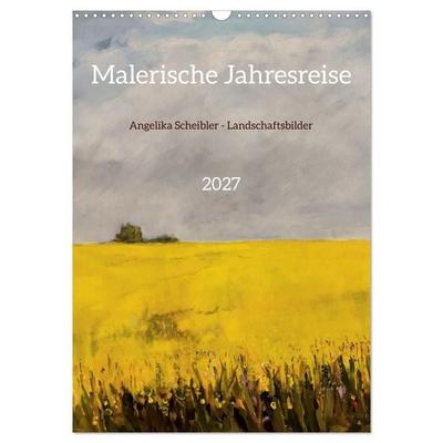Malerische Jahresreise (Wandkalender 2027 DIN A3 hoch), CALVENDO Monatskalender