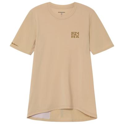 Endura - Women's AllTrack Ride S/S Tech Tee - Radtrikot Gr XS beige