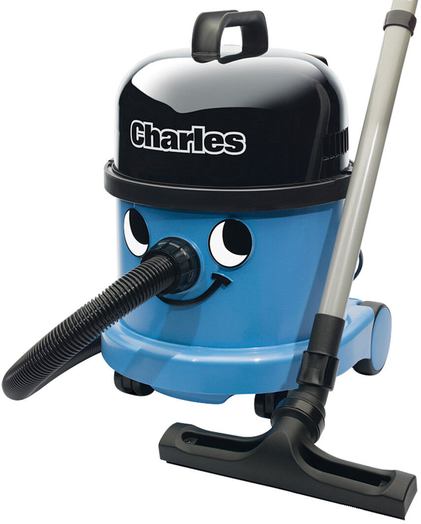 Henry Charles Wet and Dry Cylinder Vacuum Cleaner Blue 7.1kg